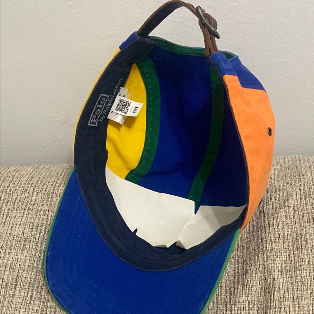 PRLC Polo Ralph Lauren Multicolor Cap - Picture 5 of 5